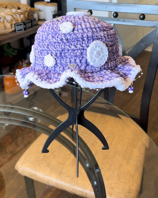 Purple Mushroom Bucket Hat
